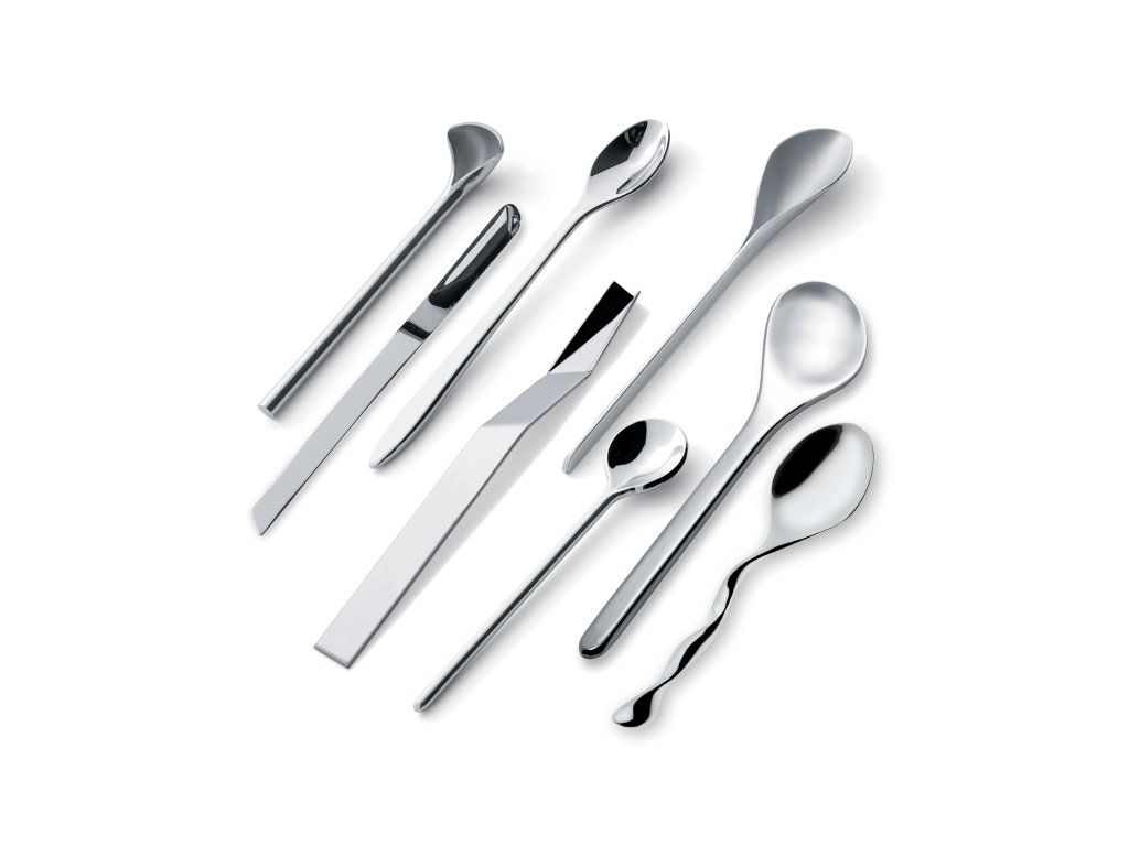 Designové kávové lžičky, set 8 ks