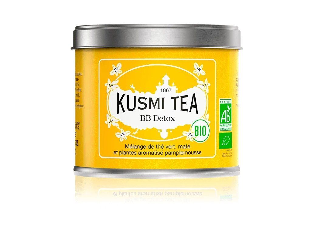 Kusmi Tea Organic BB Detox sypaný čaj plechovka 100g