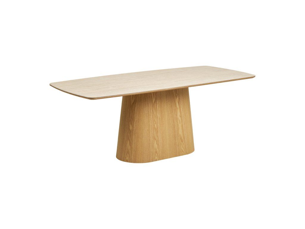 Jídelní stůl Noli, travertinový vzhled, 200 cm