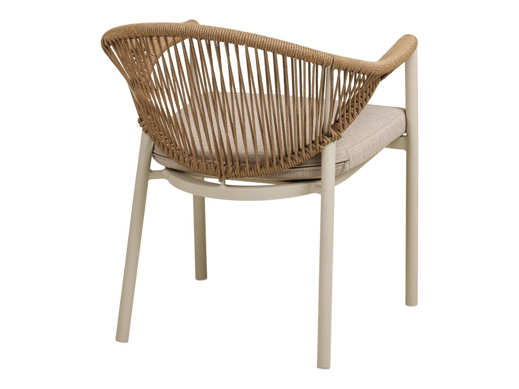 Jídelní židle Abela, písková/přírodní
