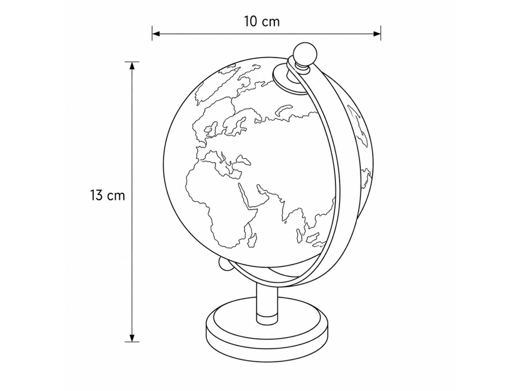 Skleněný globus Mondo