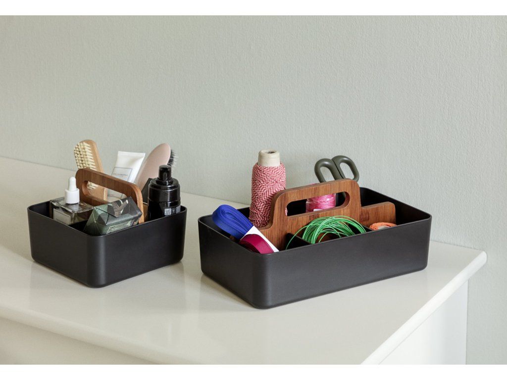 Úložný box Nordic kitchen malý, černý