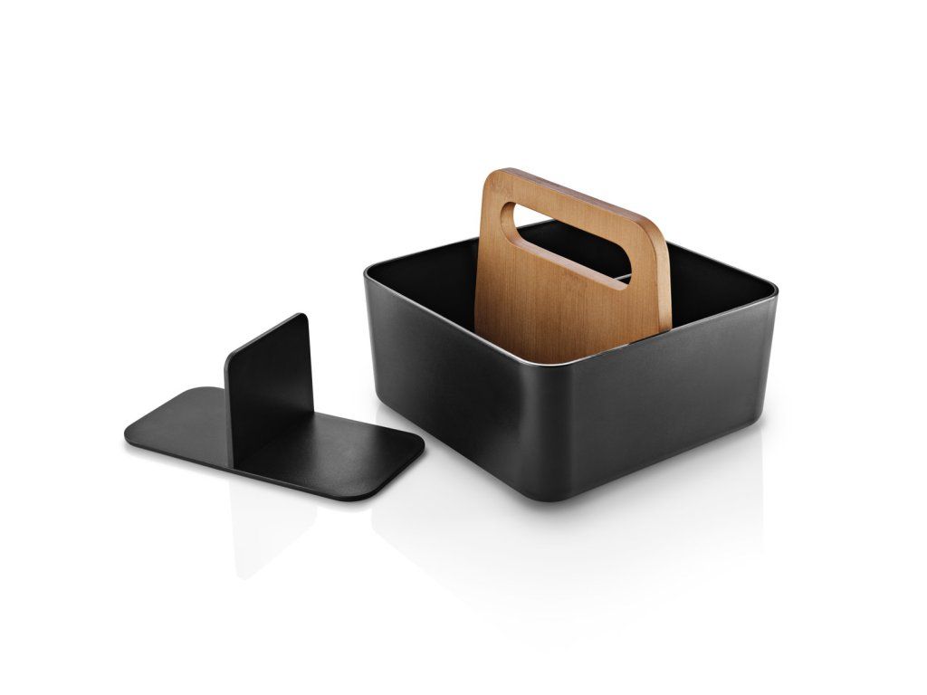 Úložný box Nordic kitchen malý, černý