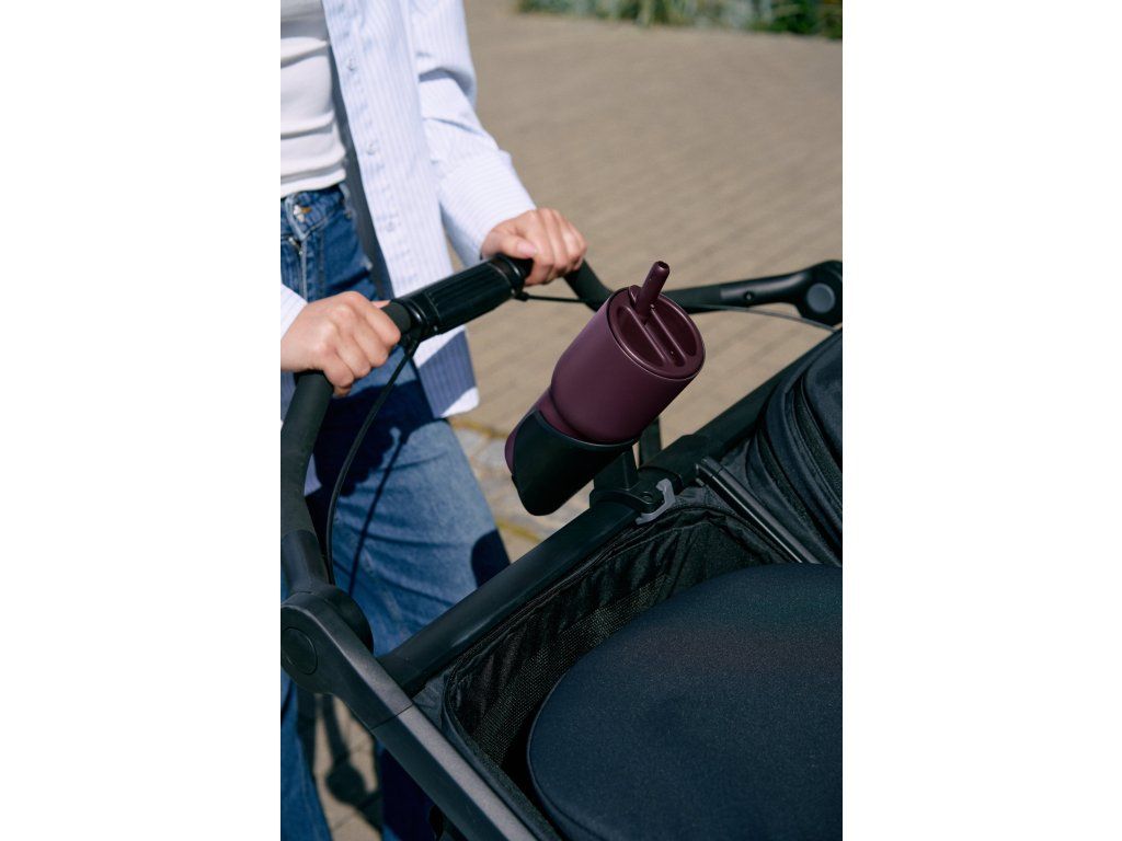 Cestovní termosklenice Sip'n'Go 0,6 l s brčkem, fialová Fig purple