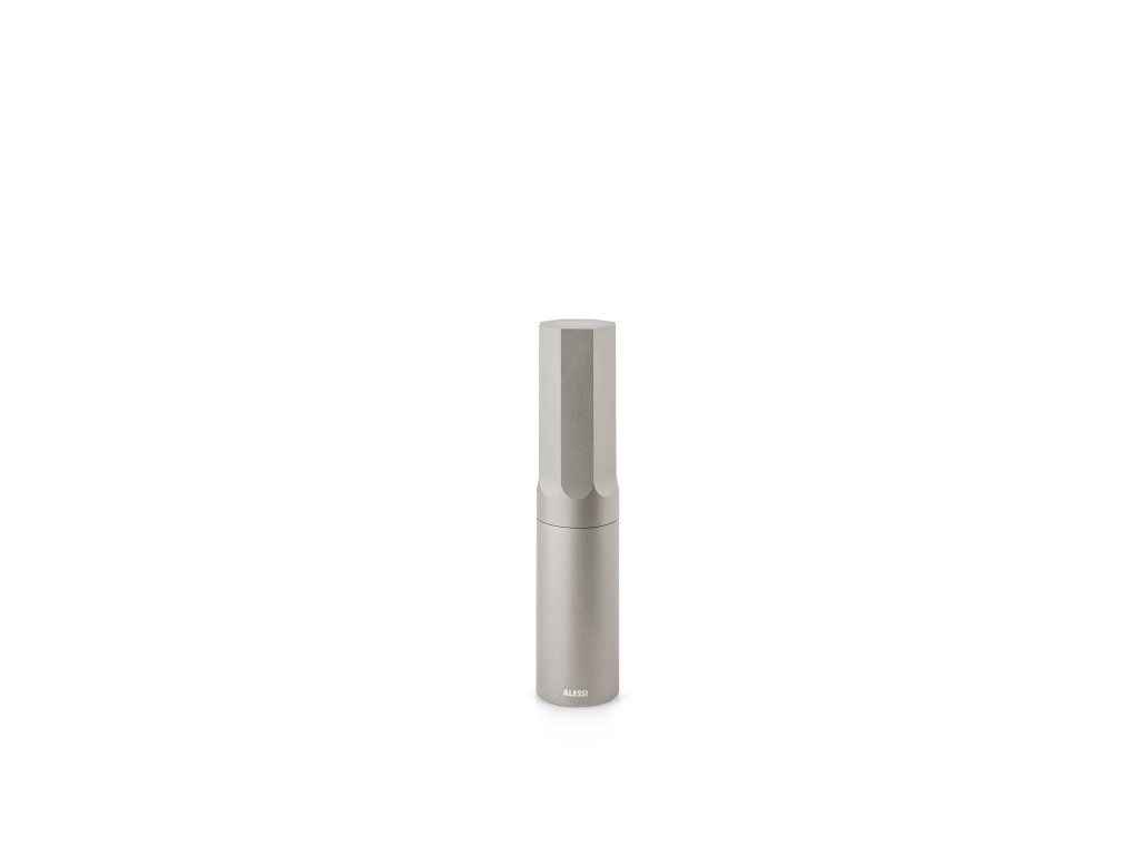 Râșniță de sare, piper și condimente KG01, aluminiu - Alessi