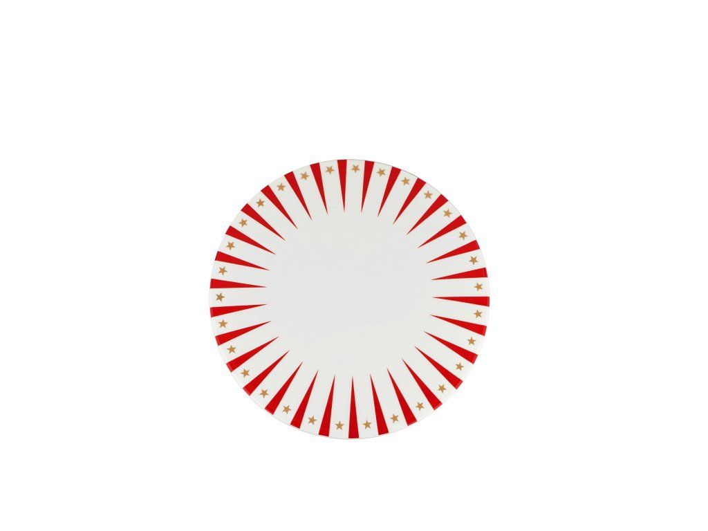 Farfurie Delight de sus cu decor de raze - Alessi
