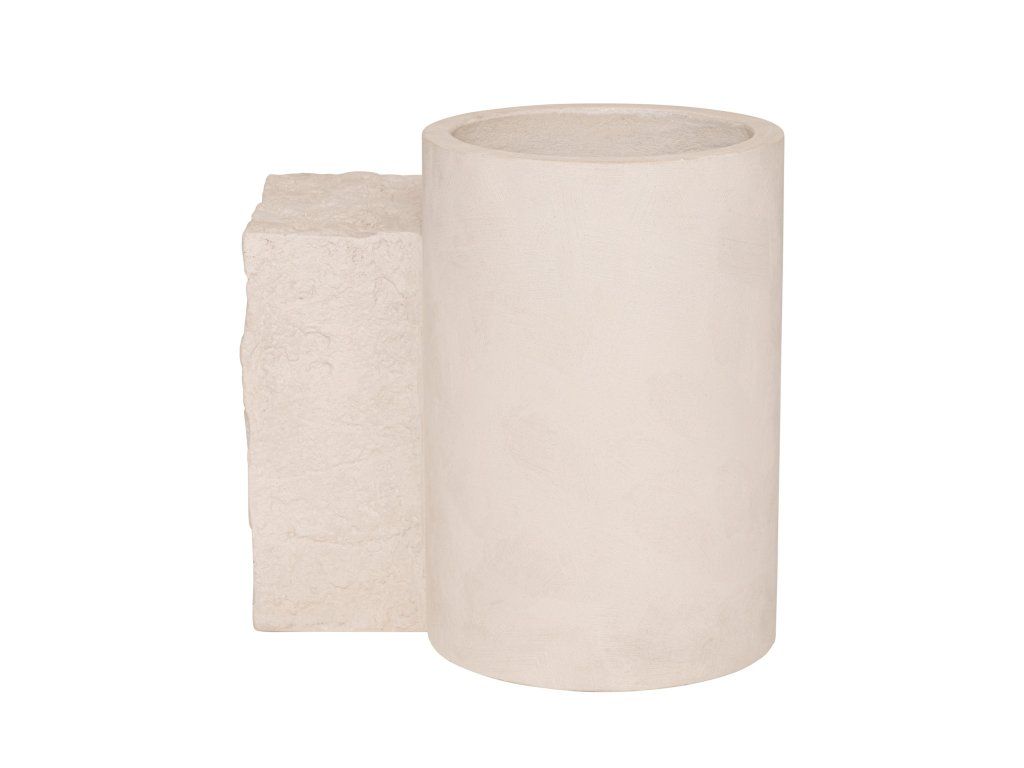 Květináč Elysian, barva alabastrová, vel. ø 30 cm | v. 44 cm