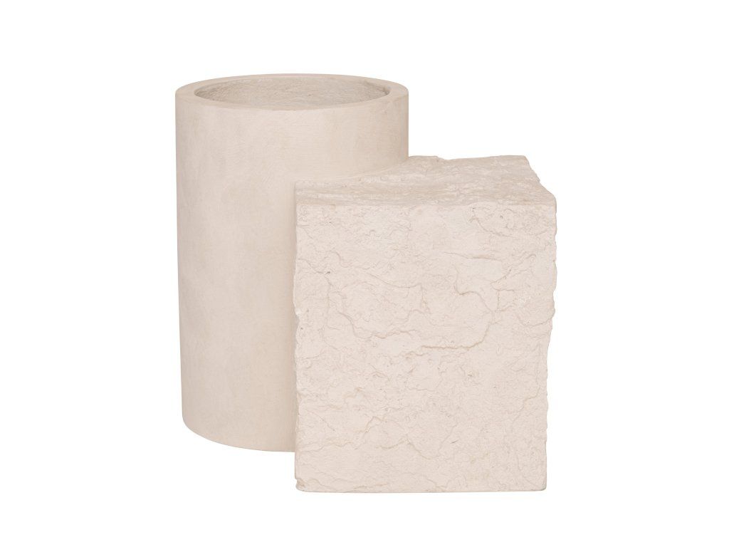 Květináč Elysian, barva alabastrová, vel. ø 30 cm | v. 44 cm