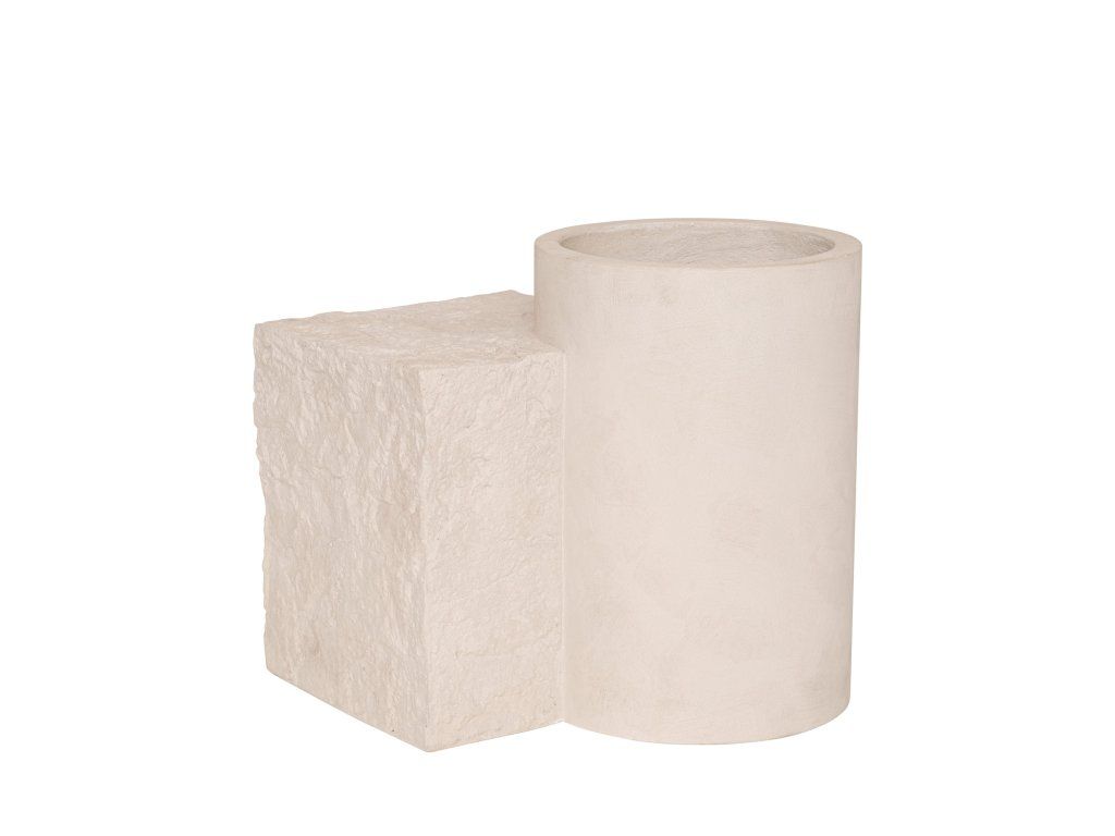 Květináč Elysian, barva alabastrová, vel. ø 30 cm | v. 44 cm