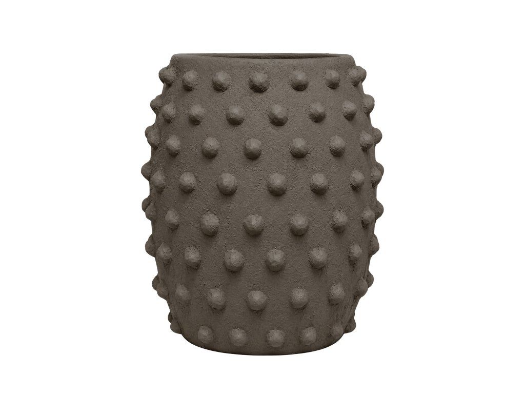 Květináč Nina, barva oblázkově taupe, více velikostí