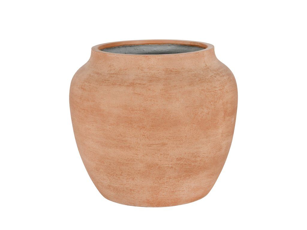 Květináč Cosma, barva kořeněná terakota, vel. L - ø 69,5 cm | v. 61 cm