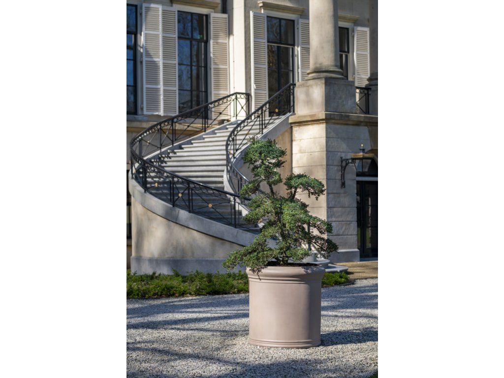 Květináč Jumbo Max Classic, barva taupe, více velikostí