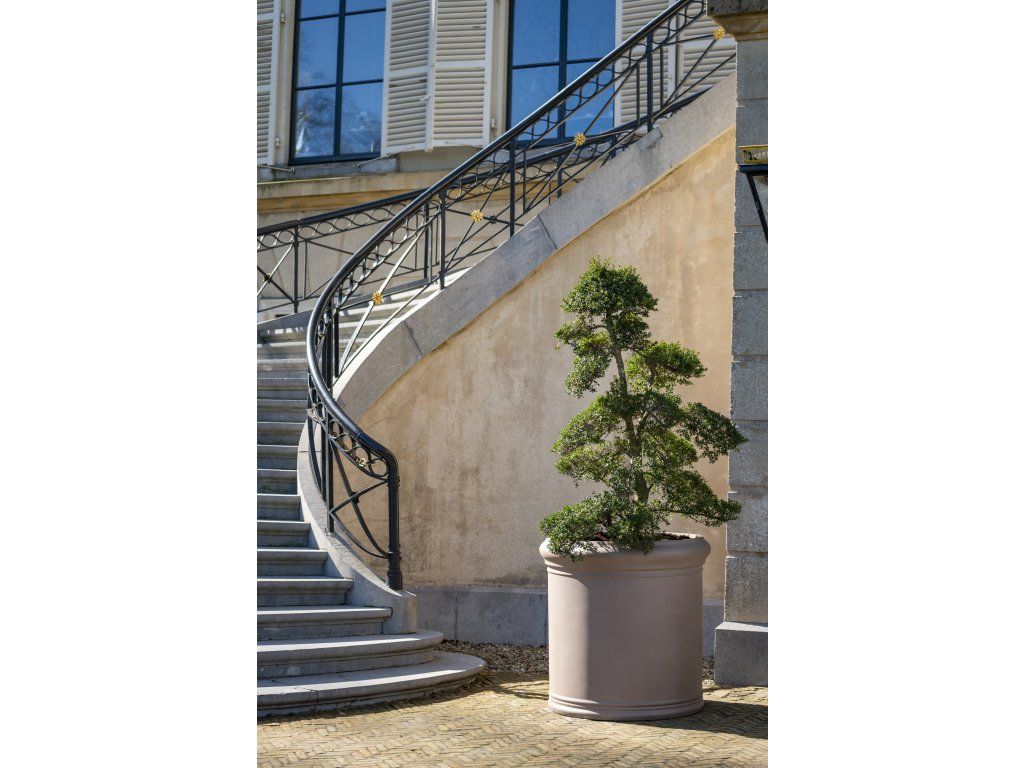 Květináč Jumbo Max Classic, barva taupe, více velikostí
