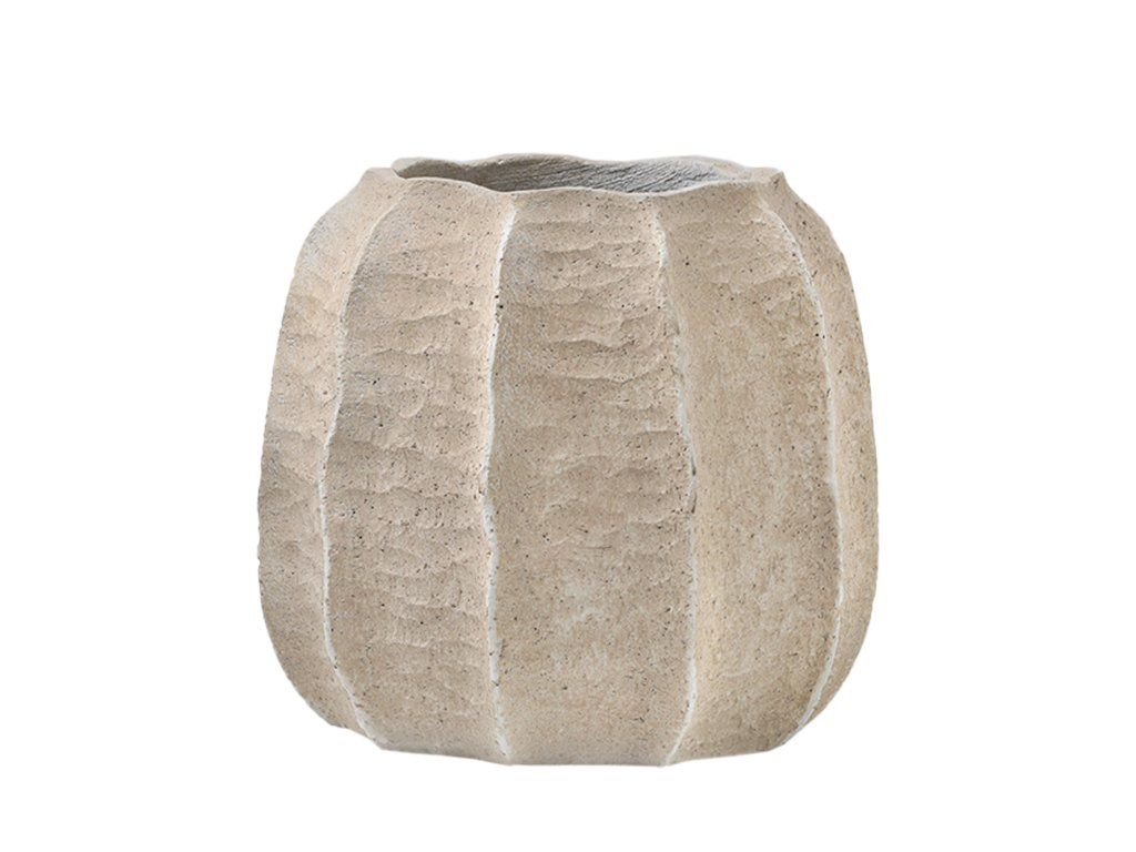 Květináč Gobi Mid, barva popelavě taupe, více velikostí