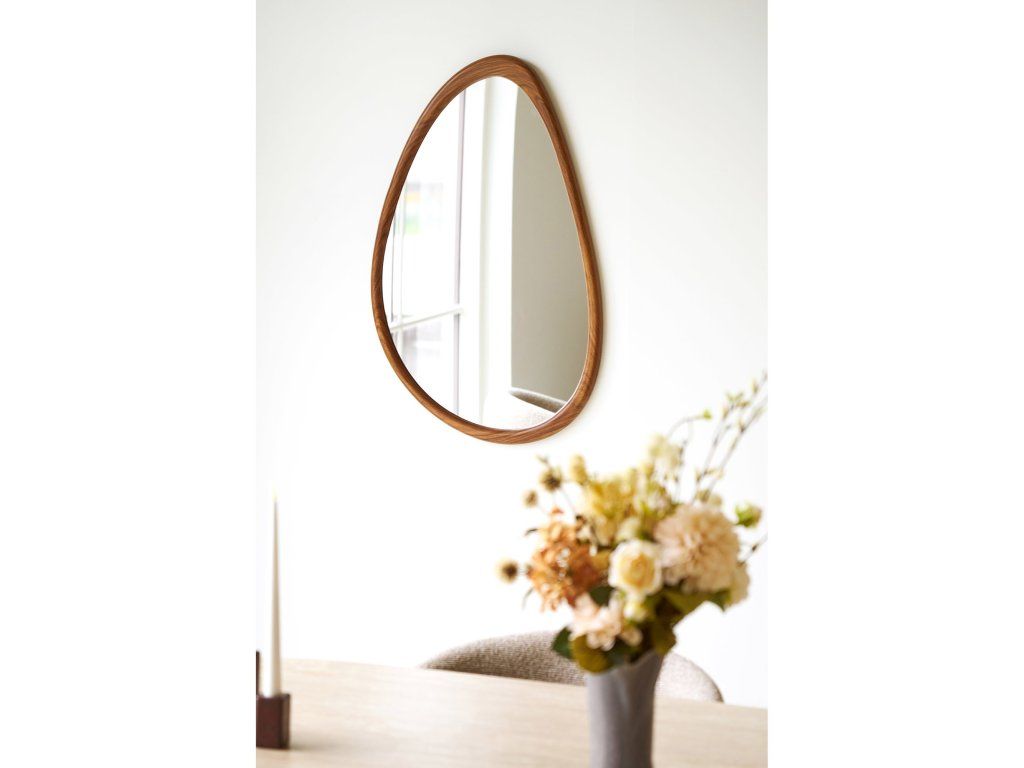 Zrcadlo Luxon, organický tvar, 50 × 80 cm
