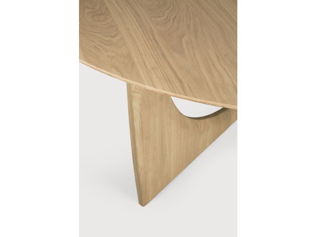Jídelní stůl Geometric kulatý ø 150 cm – dub