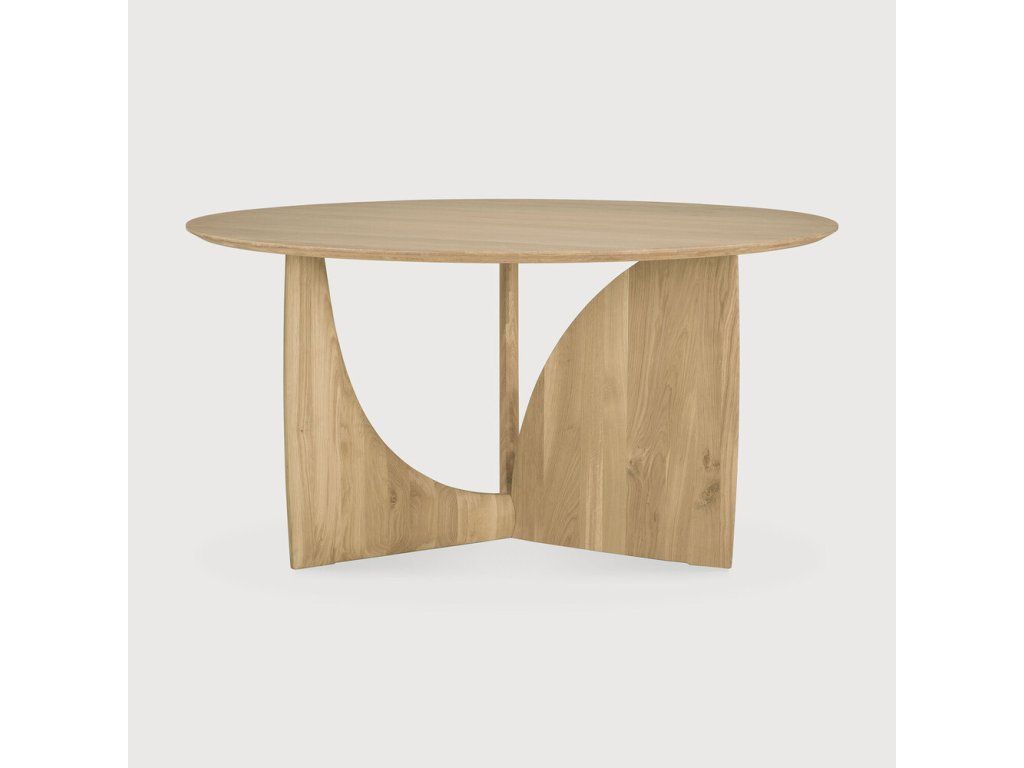 Jídelní stůl Geometric kulatý ø 150 cm – dub