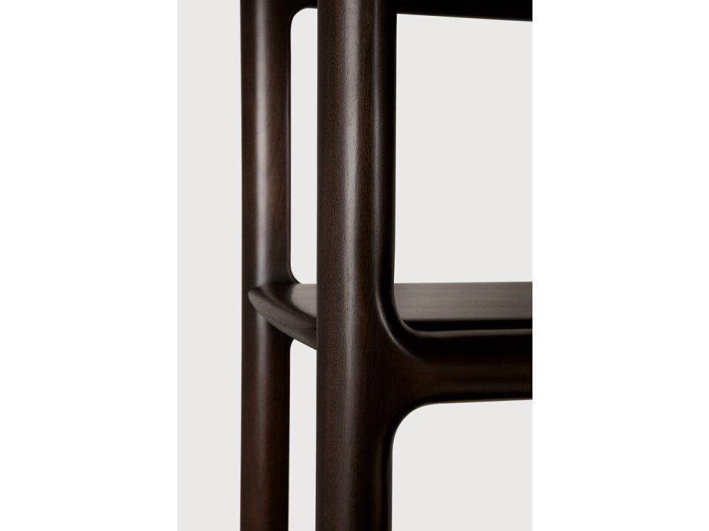 Nízký regál Eda 211 cm – mahagon rose brown