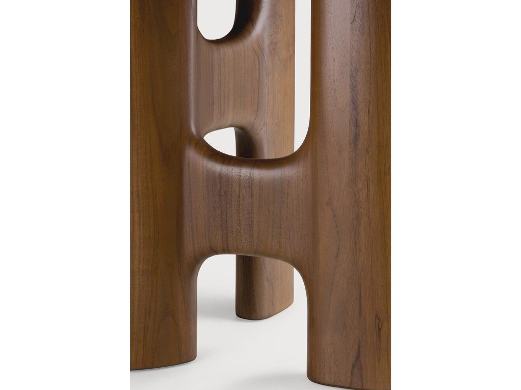 Jídelní stůl Flow 250 cm – teak wild brown
