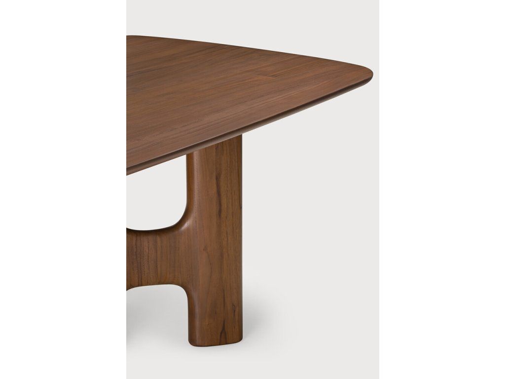 Jídelní stůl Flow 250 cm – teak wild brown