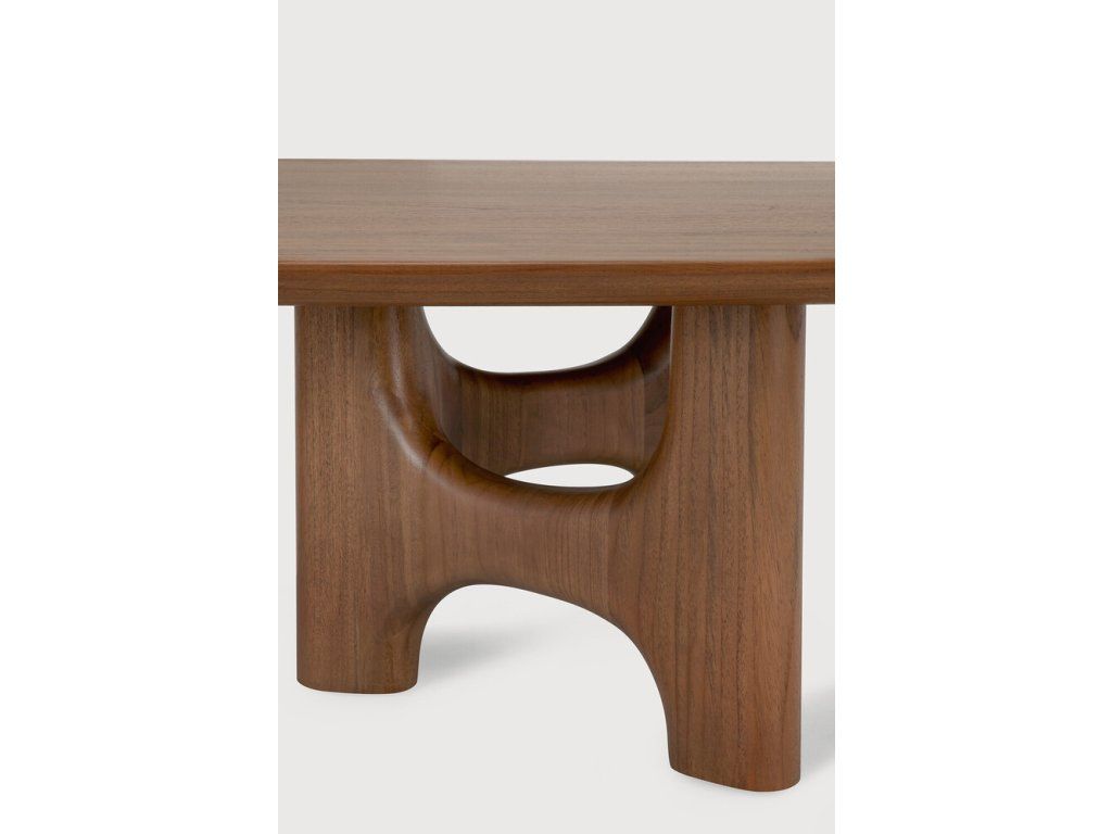 Konferenční stolek Flow 150 cm – teak wild brown