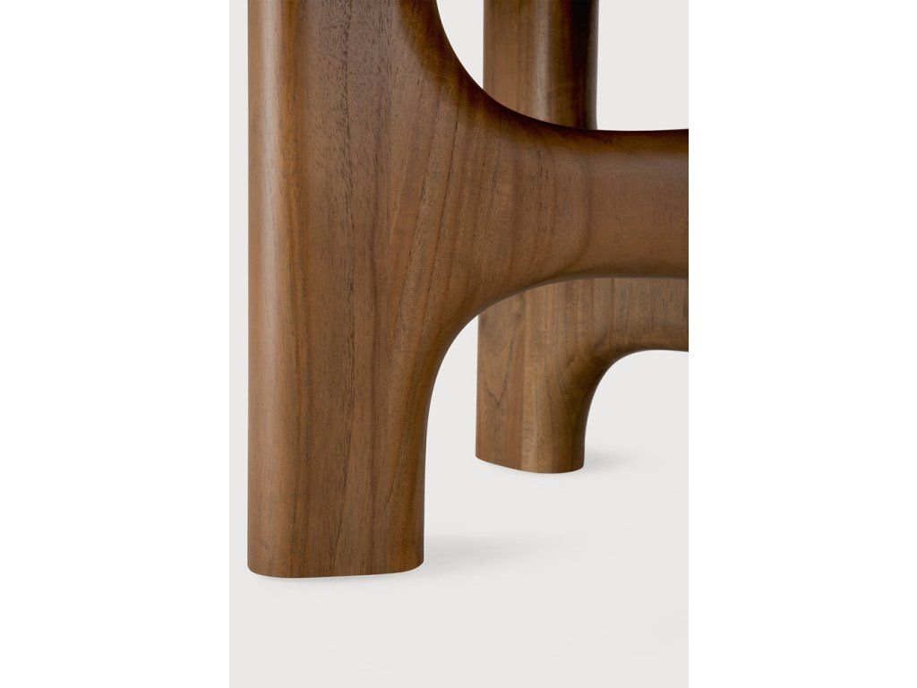 Konferenční stolek Flow 150 cm – teak wild brown