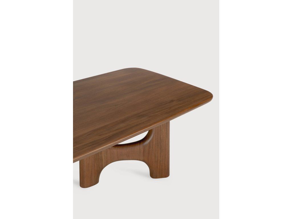 Konferenční stolek Flow 150 cm – teak wild brown