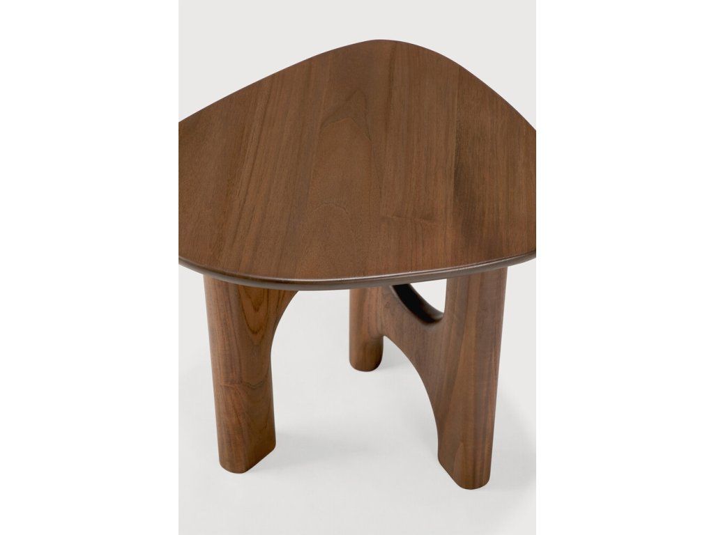 Odkládací stolek Flow – teak wild brown