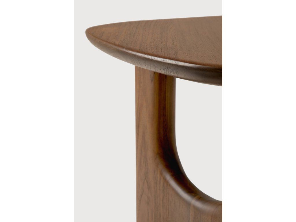 Odkládací stolek Flow – teak wild brown