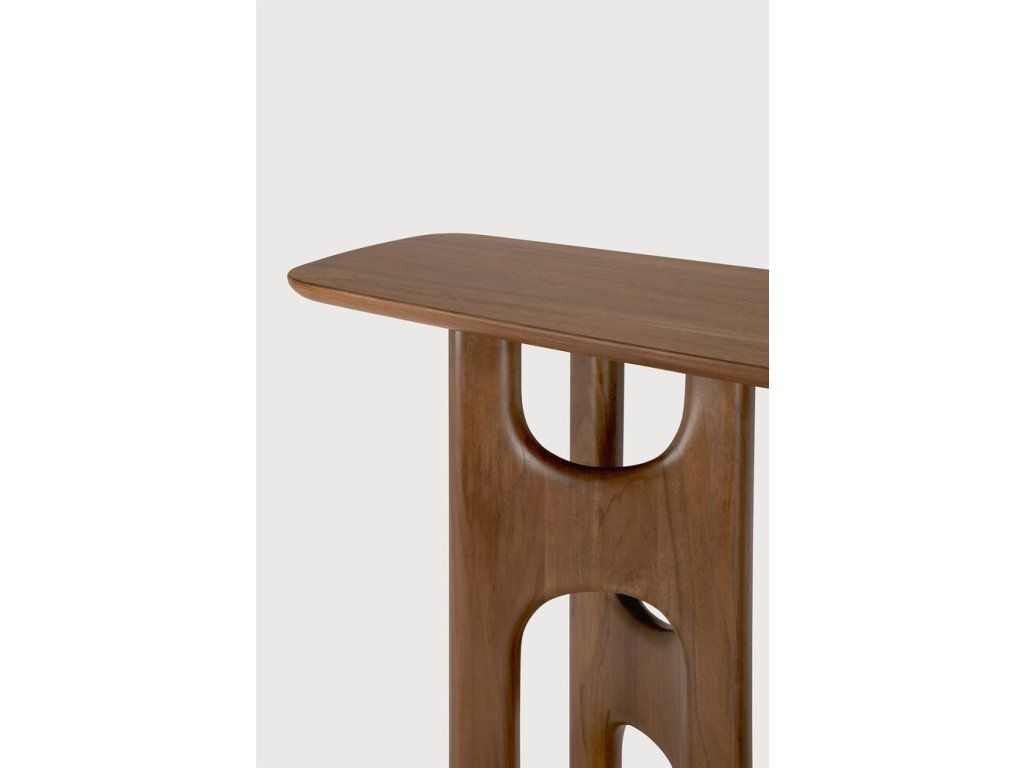 Konzolový stolek Flow 150 cm – teak wild brown