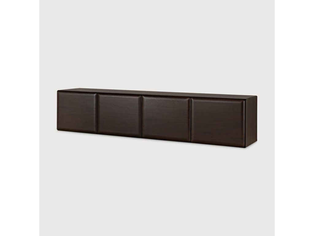 Závěsná komoda PI Light 225 cm – mahagon rose brown