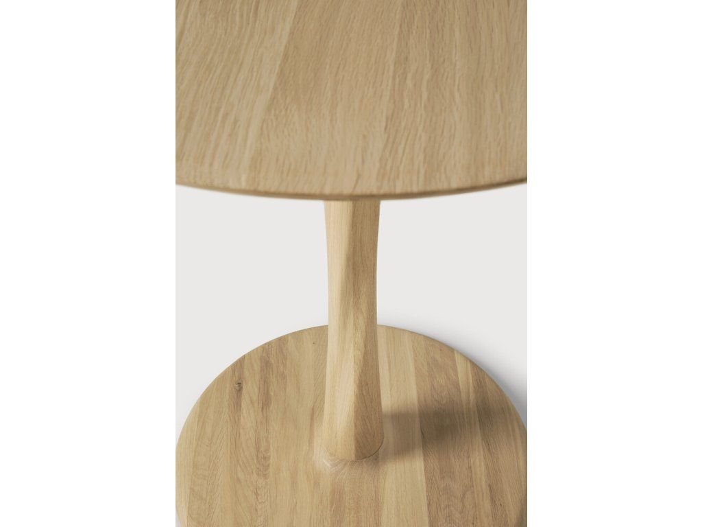 Jídelní stůl Torsion kulatý ø 127 cm – dub
