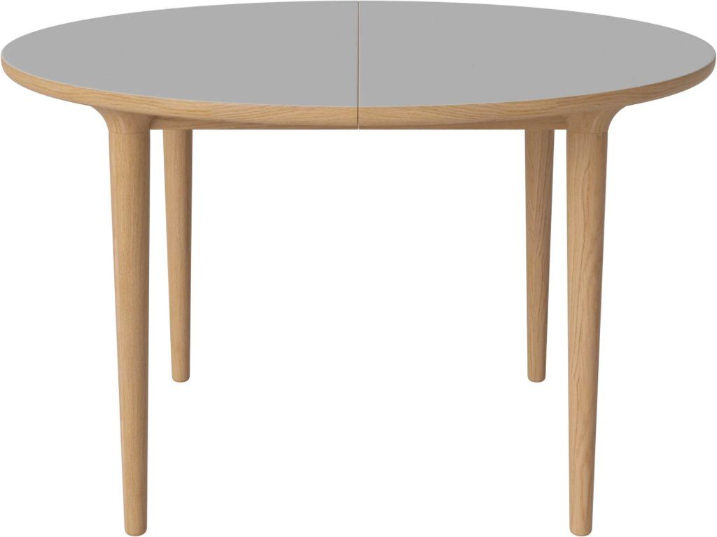Jídelní stůl Yacht Ø122 cm, rozkládací