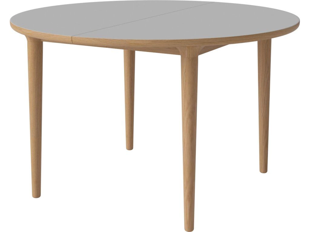 Jídelní stůl Yacht Ø122 cm, rozkládací