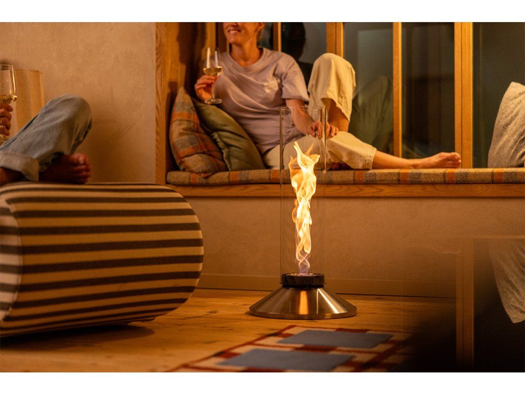 Volně stojící biokrb SPIN X 1500, stříbrný