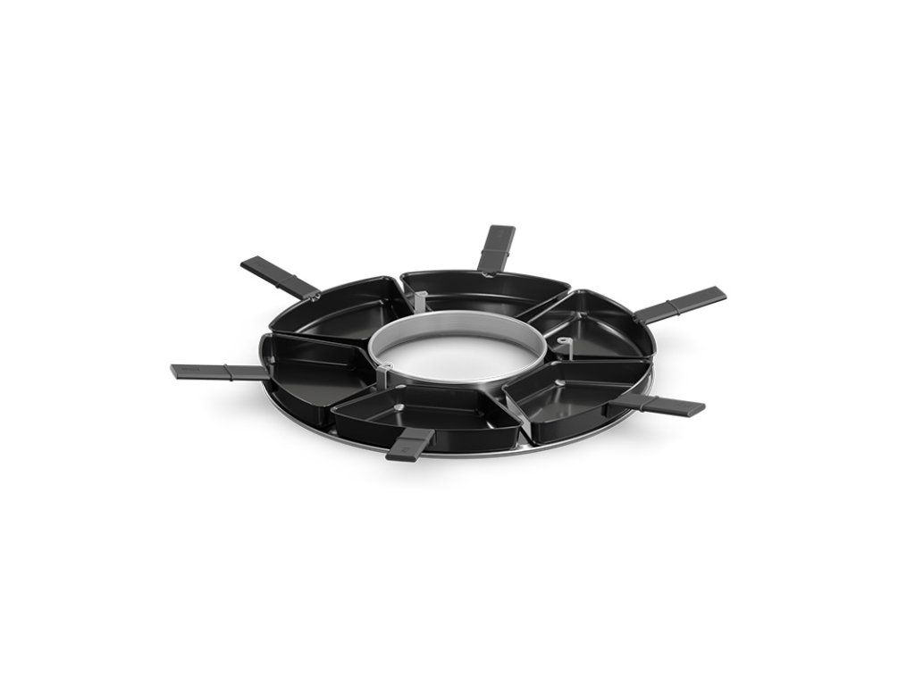 Stolní gril na bioetanol CIRCLE 35 Pro s raclette pánvičkami