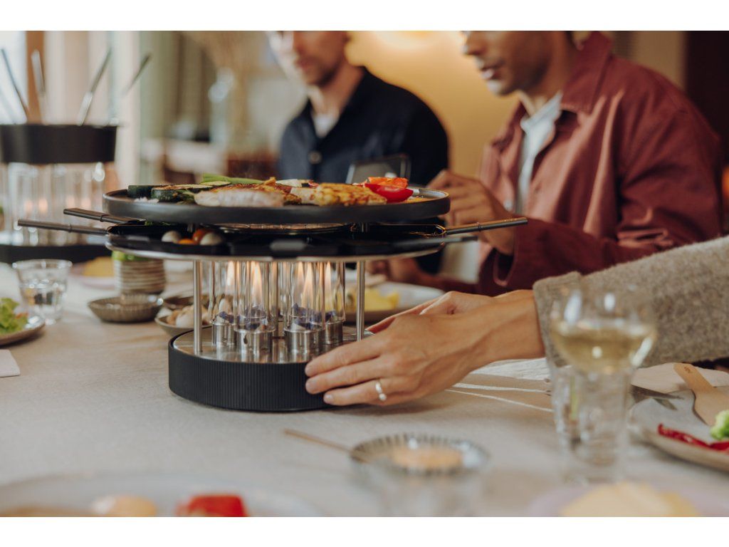Raclette set CIRCLE 35, 9 pánviček